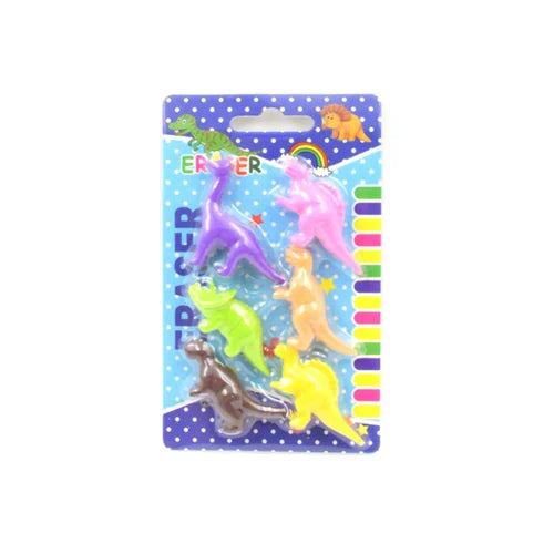 Big Dino Shape Eraser Pack of 6 (eff price 25)