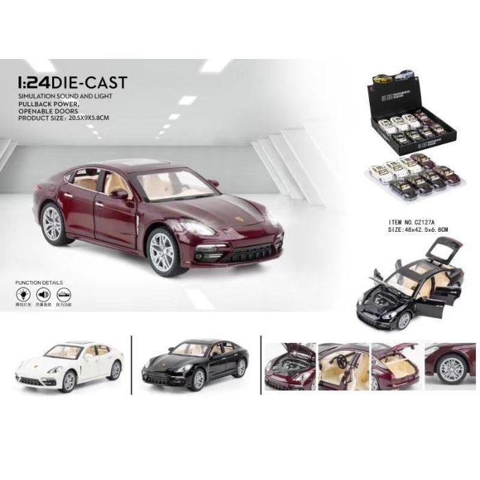 8pcs display Pack - 1:24 Porche Panamera Net Price 699