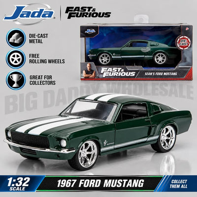 Jada Toys Fast & Furious 1967 Ford Mustang 1:32 Die-Cast Car