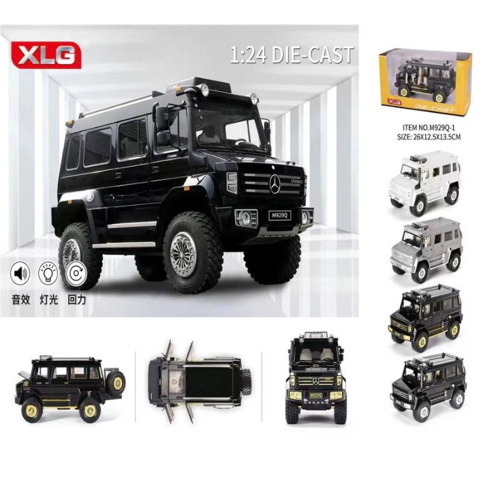 1:24 Mercedees Unimog Die Cast Car