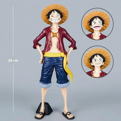 Luffy 3 Face Hot Selling Action Figure