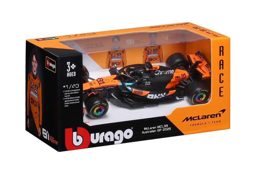 Bburago 1:43McLaren MCL39 Oscar Piastri 2025 #81