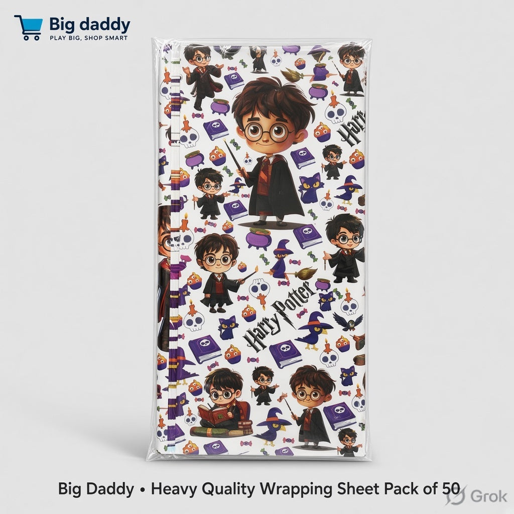 New Hari magic boy Design Hot selling Wraping sheet Pack of 50