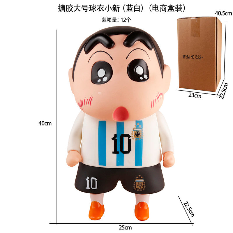 Shinychan messi 41cm figure