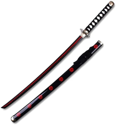 Zoro black 104cm fully essembled Wooden Katana (Heavy Quality)