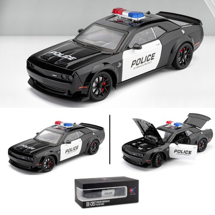 1:24 Police Die cast Car