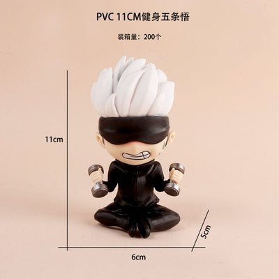 Gojo dumbel gym figure