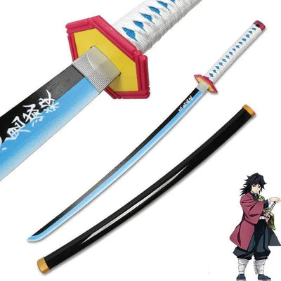 Giyu wooden katana 104cm fully assembled (Heavy Quality)