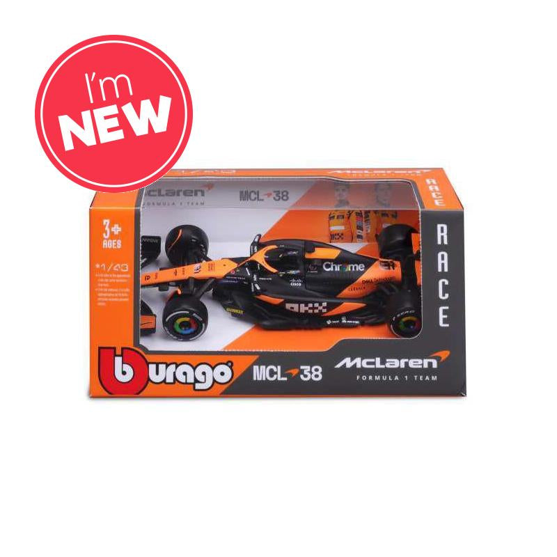 Burrago 1:43 F1 #81 Oscar Die cast Car