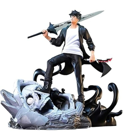 Solo Leveling Figurine On Mountain