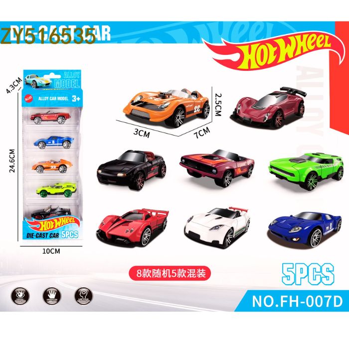 5 Die cast Cars Pack - Net price 47