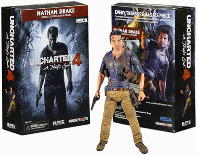 NCA -KO Uncharted 4 Nathan Drake 7 Inch Ultimate Edition Collectible/Action Figure