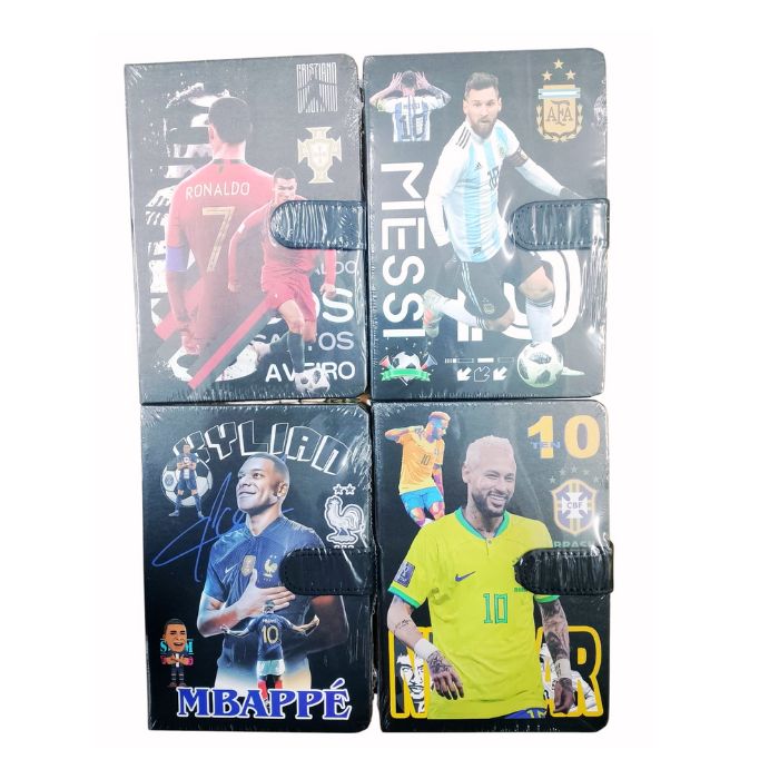 2PC - Button A5 DIARY footballers Net price 96