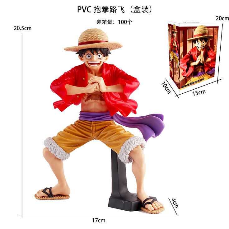 Luffy heat on head fist mode (With Box)