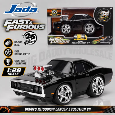 Jada Toys Fast & Furious 1970 Dodge Charger R/T 1:28 Die-Cast Car