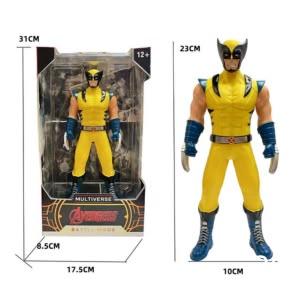 9-inch high 23CM imitation wolvorene with mask, joints can rotat