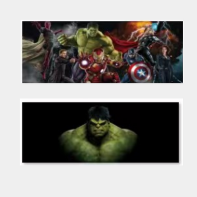 Hulk mix design table mat (1 piece)