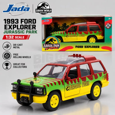 Jada Toys Jurassic Park Ford Explorer 1:32 Die-Cast Car
