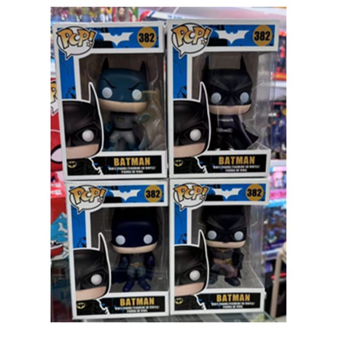 4 pcs - batty figire pop set - net price 160