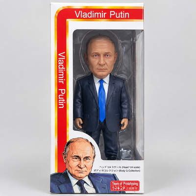 Vladimir Putin 16cm Collectible Figure Suit & Tie Stylized Model