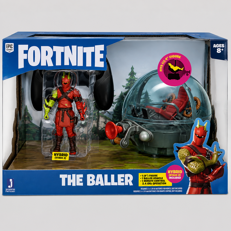 2pcs Fortnite RC The Baller (Net price 2089) – Remote Control Vehicle Hybrid Stage 3 with 10cm Figure Set