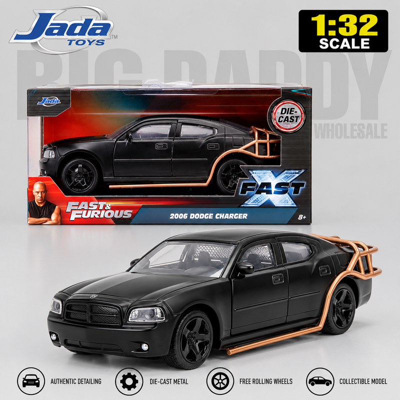 Jada Toys Fast & Furious 2006 Dodge Charger Die-Cast Car 1:32
