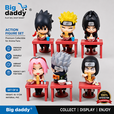 Natuto family having dinner set