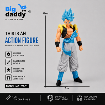 Goku Classic Blue PVC Figure