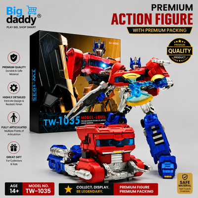 Baiwei TW-1035 DarkForge Shadow Commander – Black Stealth Robot