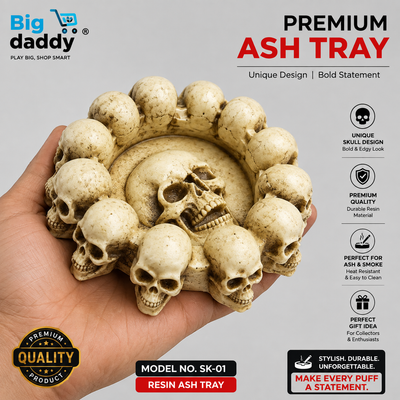 Ashtray Skull A3010