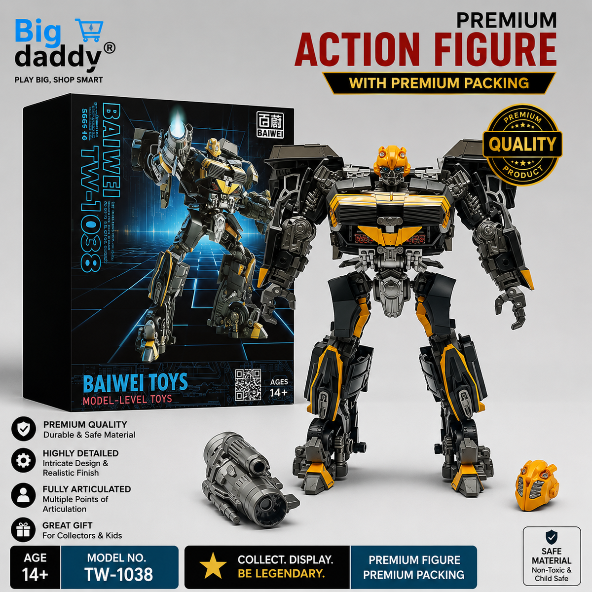 BAIWEI TW-1038 Heavy Assault Tank Mech Robot