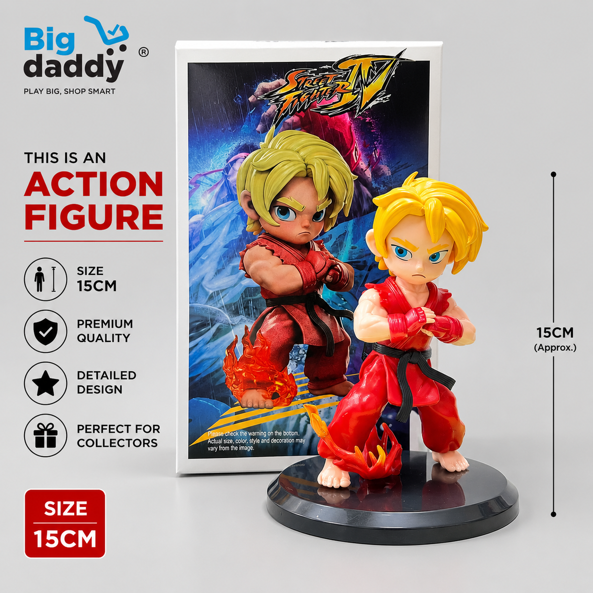 Street Fighter Chibi Battle Legends Figurines (15 cm)