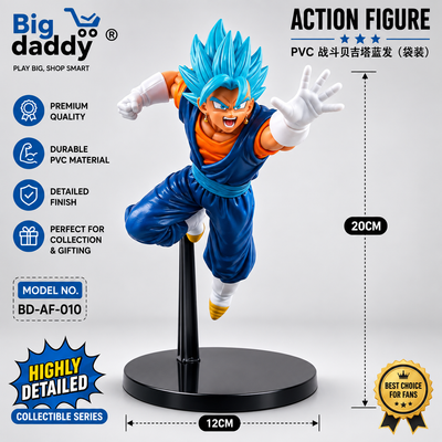 Dragonbazz Goku attack fly pose