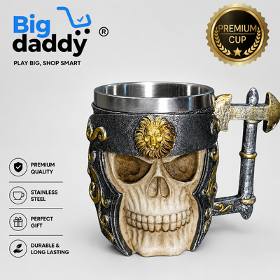 Angry Skull shape hammer Steel cup