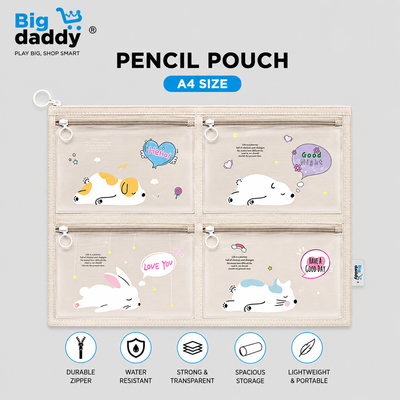 Sleeping dog A4 Size file pouch Pack of 12 ( Net price - 22 )