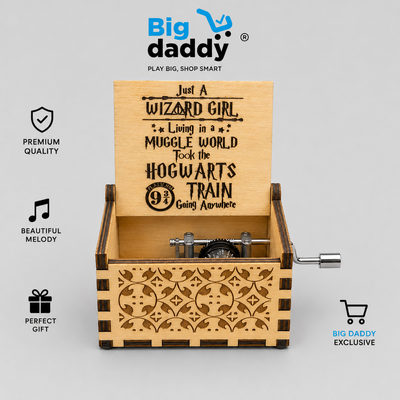 Hari magic boy wizard girl music box