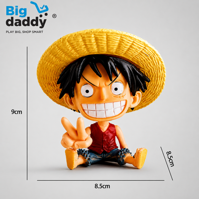 Luffy sitting victory pose ( Pack of 2) net price 130