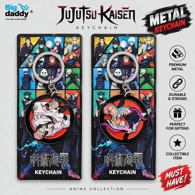 Jujutsu rotating keychain pack of 5 ( Net price 45 )