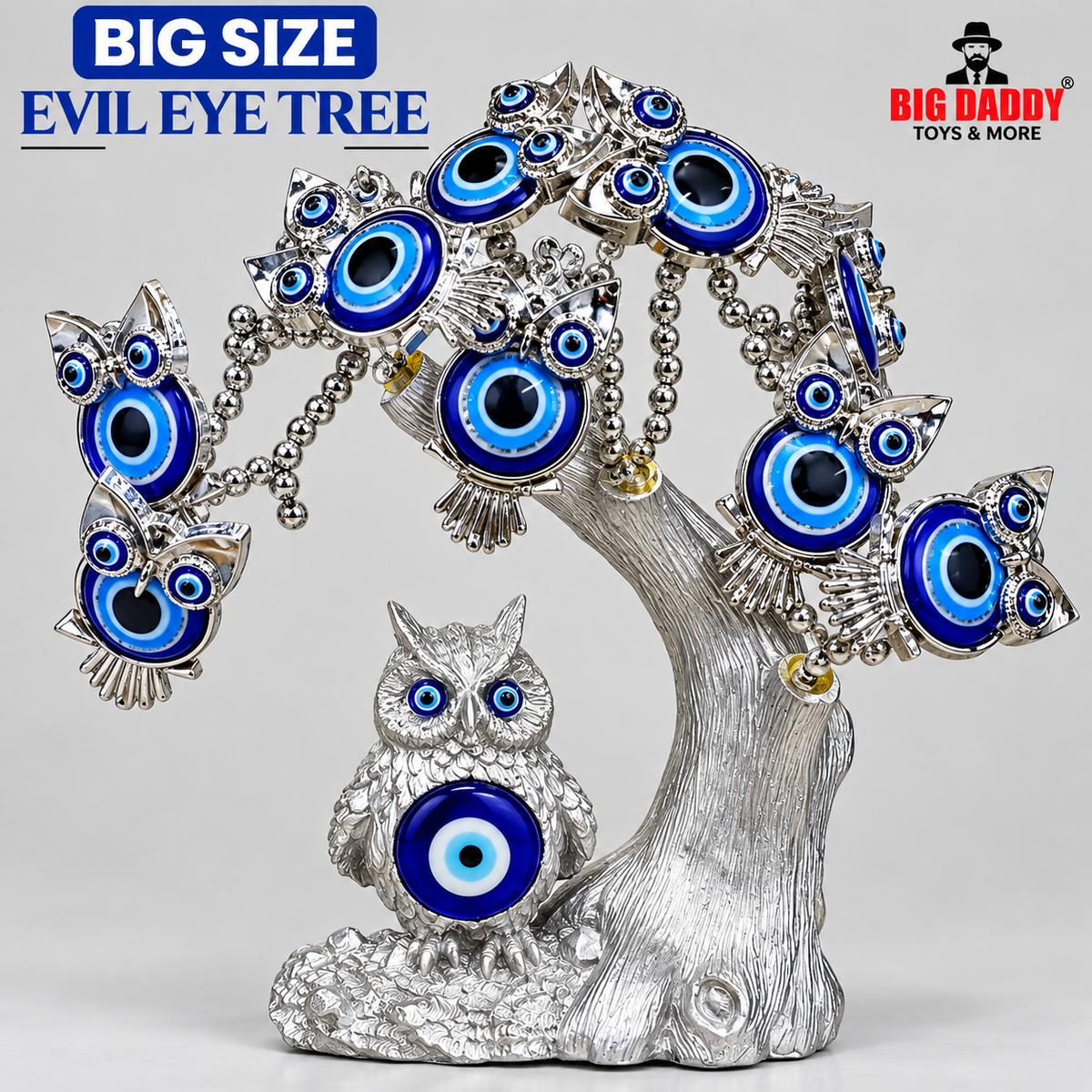 Big size owl Evil eye tree