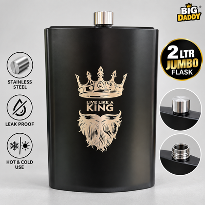 Jumbo size The king flask 2Ltr Code GT22