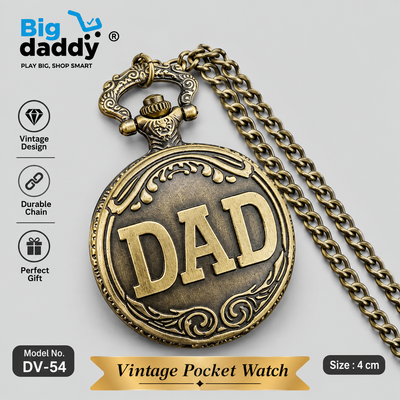 Dad Vintage Pocket Watch Pack of 3 (eff price 125)