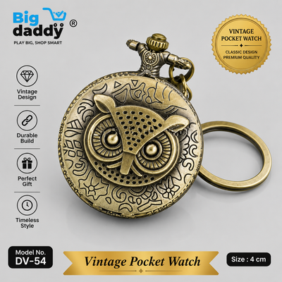 owl vintage Pocket Watch Pack of 3 (eff price 125)