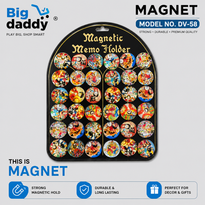 One piece luffy magnet sheet pack of 36 ( eff price 17 )