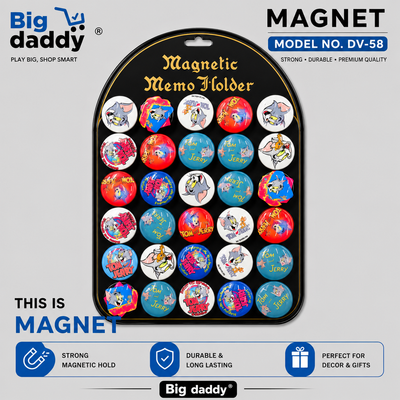 Tum jurry round magnet sheet pack of 36 (eff price 17 )