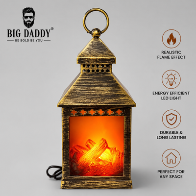 Small size bonfire laltern lamp vintage colour ( Model 2 )
