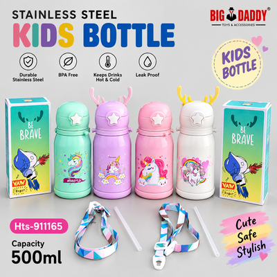 New stainless steel Hanging bottle for kids Mix design
