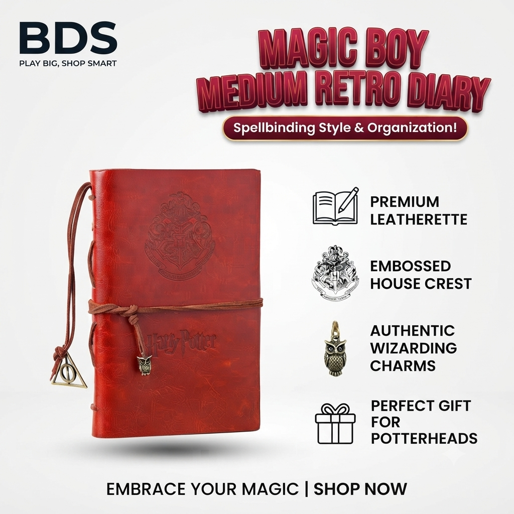 Hari Magic boy Jumbo size Retro journal Diary VD58