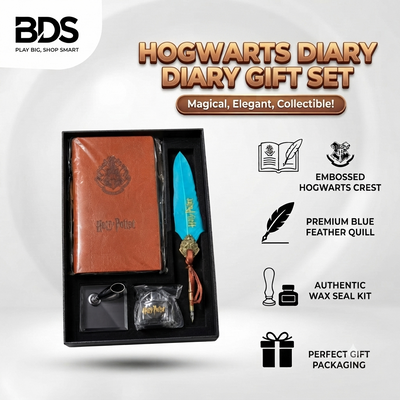Hari putter ( Magic boy )brown leather diary set - VD32