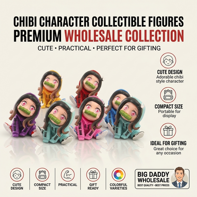 Nezuka 6 pc set Action figures