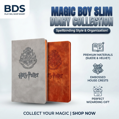 Hp (Magic boy) Hari Slim Diary (Mix Colour) Pack of 2 ( Net price -118 )